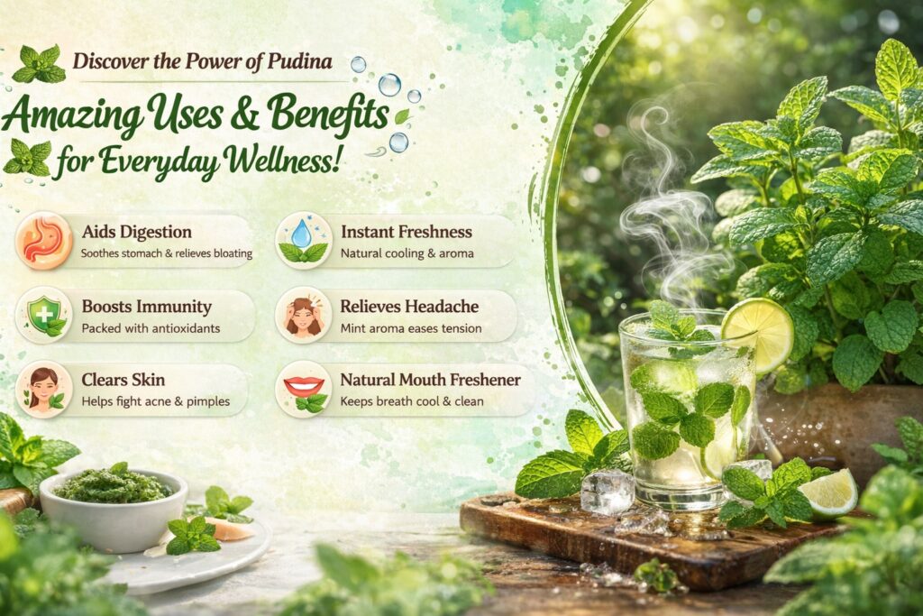 Mint benefits for wellness and freshness