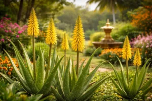 Aloe Vera Flowering Season