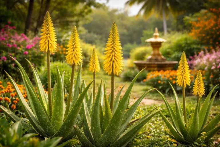 Aloe Vera Flowering Season